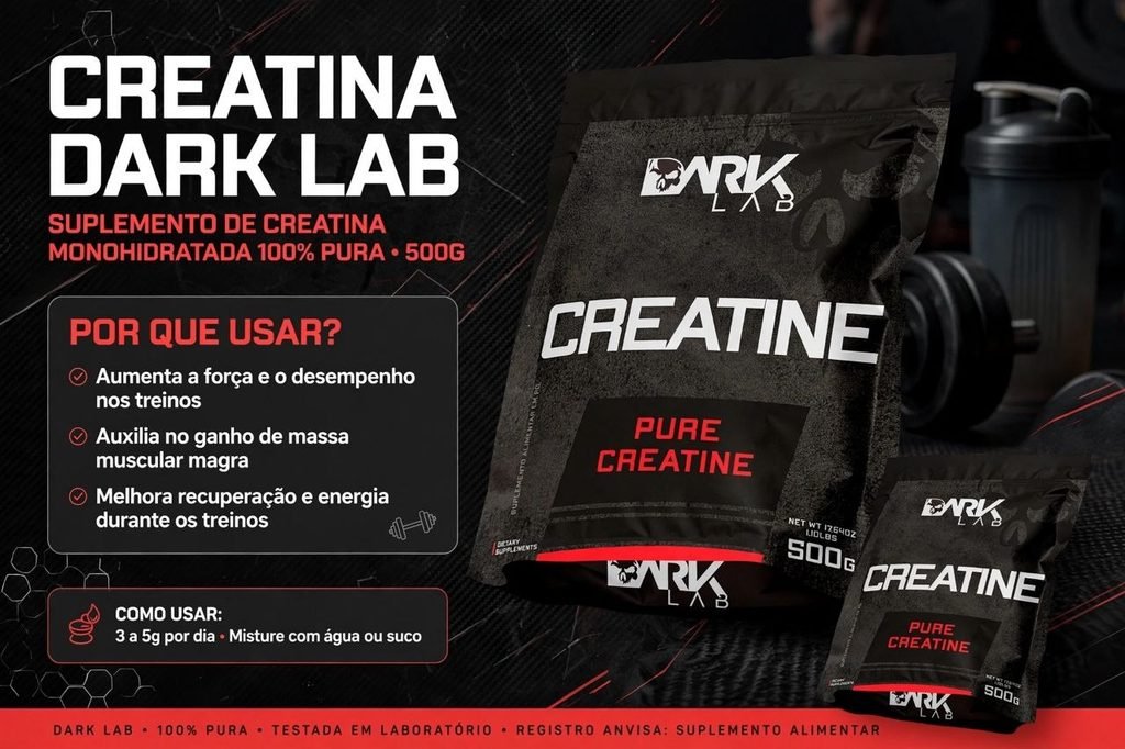 Creatina Dark Lab 500g